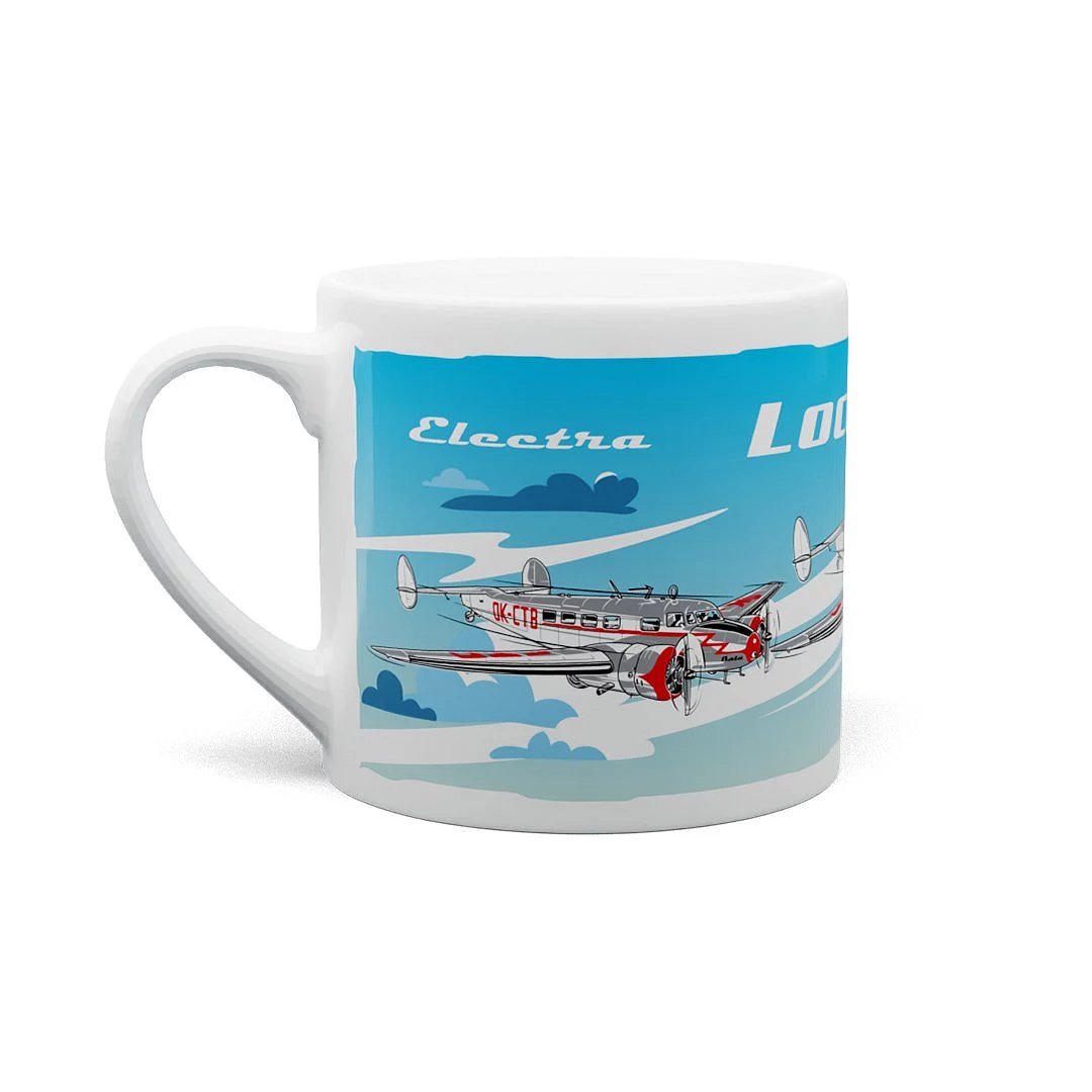 Keramický hrnek Lockheed L-10 Electra 170 ml