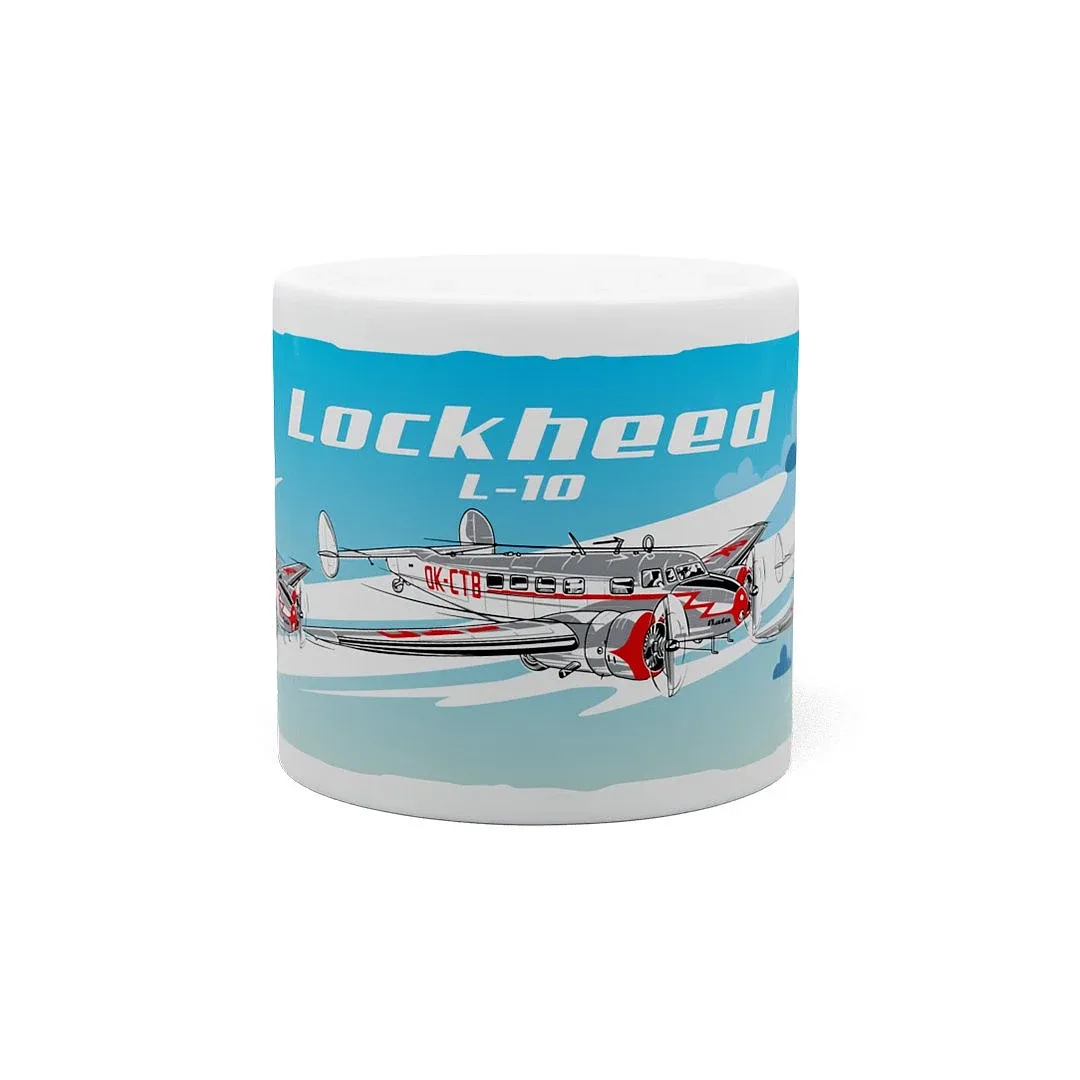 Keramický hrnek Lockheed L-10 Electra 170 ml