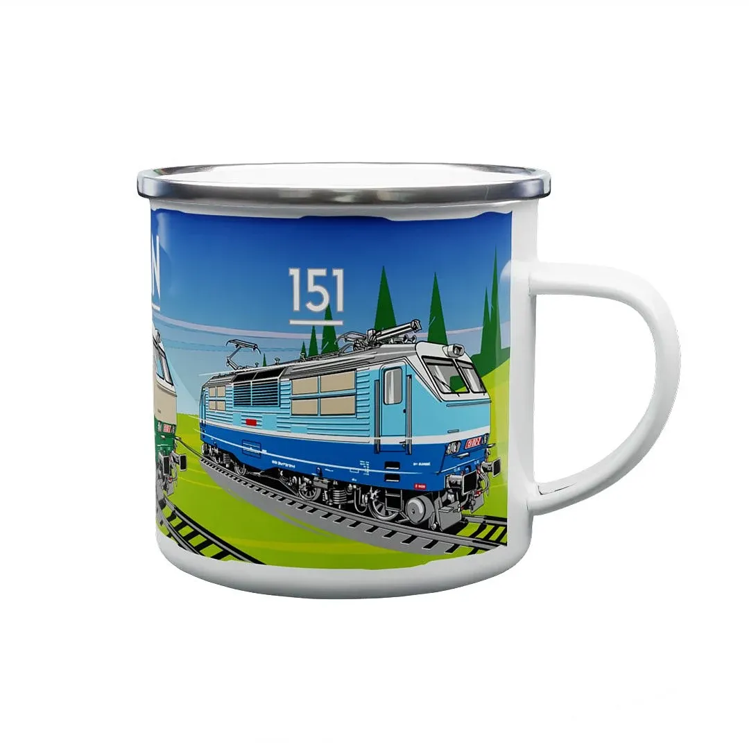 Plecháček Elektrická lokomotiva 151 "banán"  330 ml