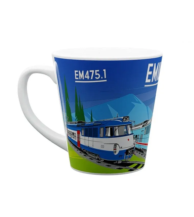 Keramický hrnek Elektrické jednotky 475.1 "Emilka" 300 ml