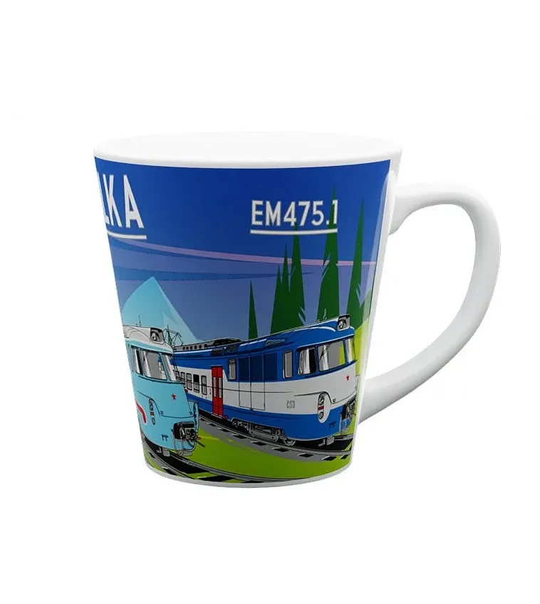 Keramický hrnek Elektrické jednotky 475.1 "Emilka" 300 ml