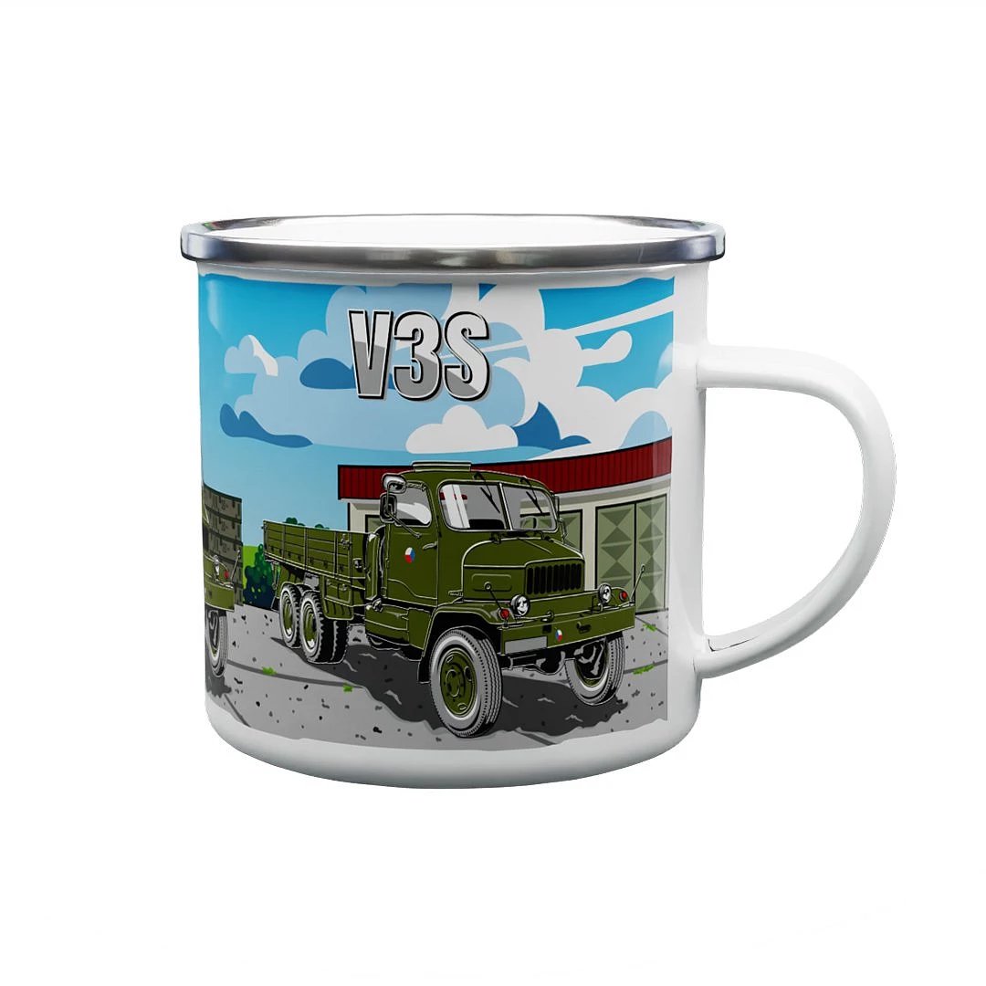 Plecháček Nákladní automobil V3S Valník  330 ml
