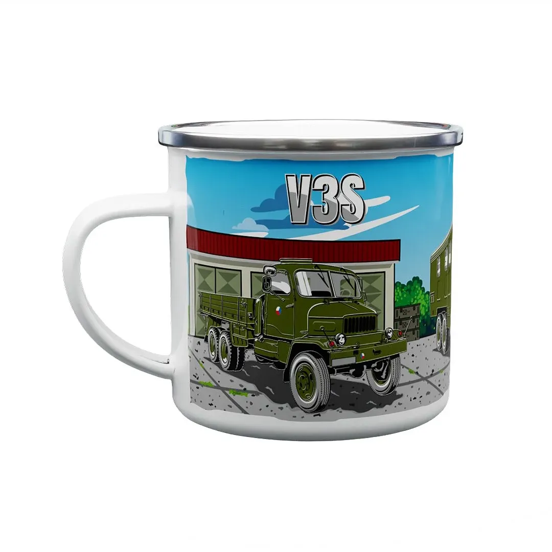 Plecháček Nákladní automobil V3S Skříň  330 ml