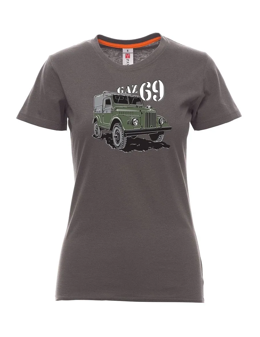 Kouřové dámské tričko GAZ 69