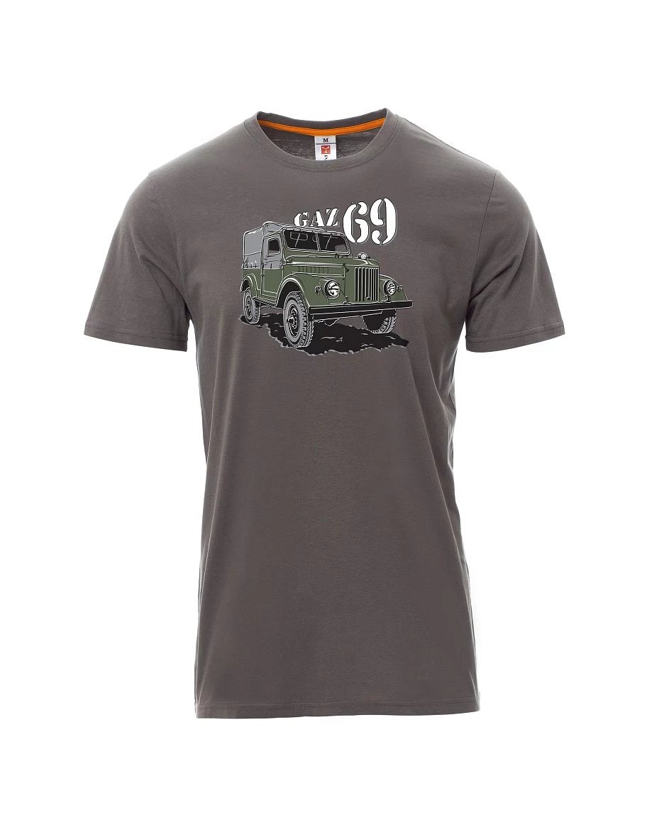 Šedé pánské tričko GAZ 69