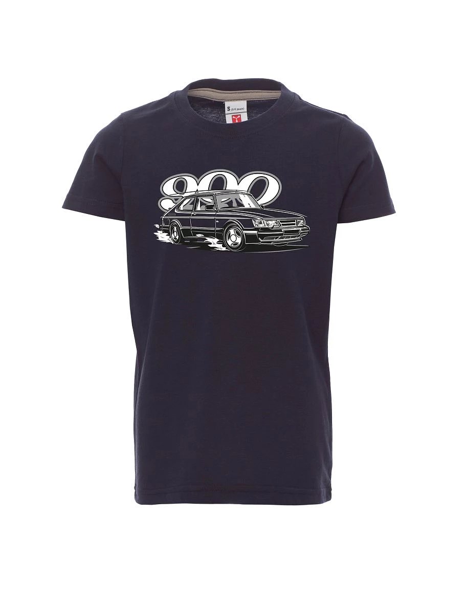 Navy dětské tričko se Saabem 900