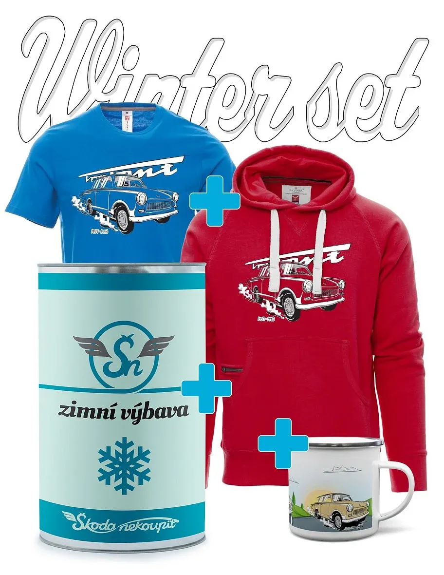 Dárkový zimní set Trabi 601