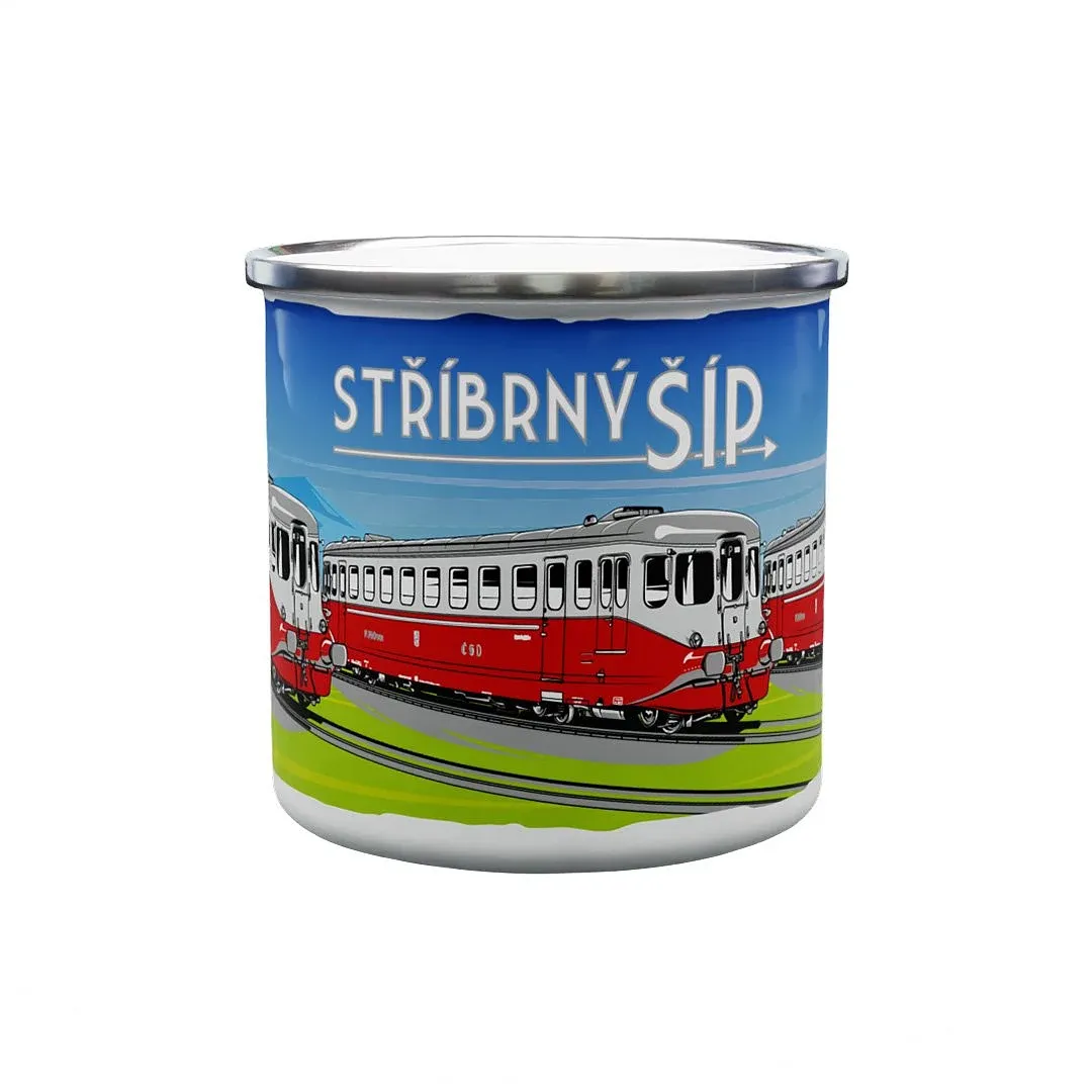 Plecháček Stříbrný šíp M 260 001 330 ml