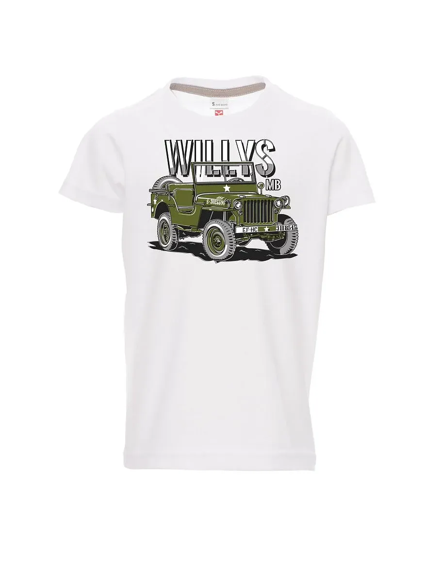 Rodinný set triček Willys MB