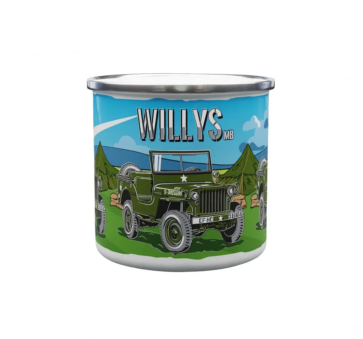 Plecháček Willys MB 330 ml