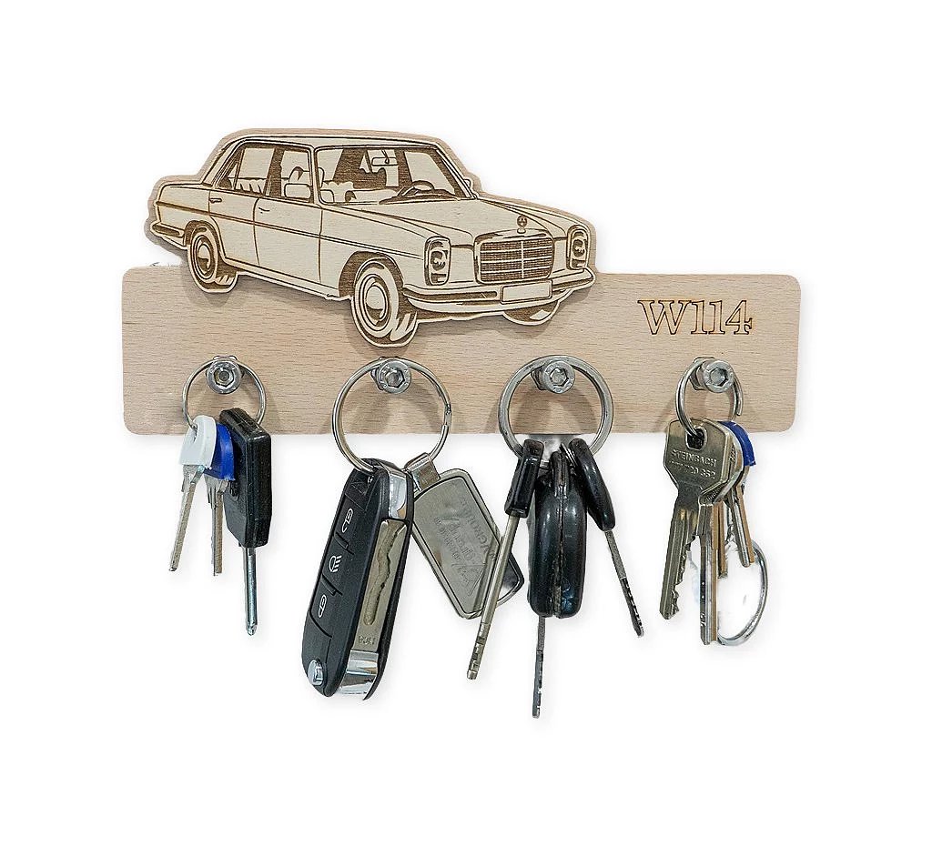 Dřevěný věšák na klíče W114