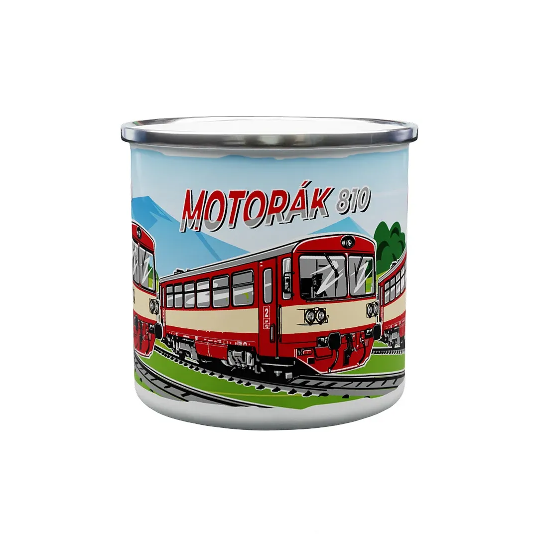 Plecháček Motorák 810 330 ml