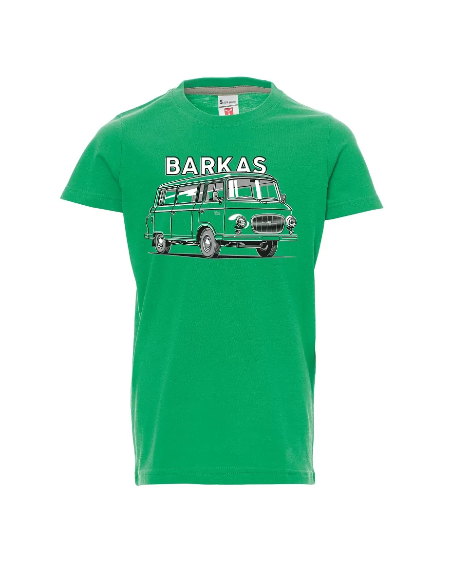Zelené dětské tričko Barkas B1000
