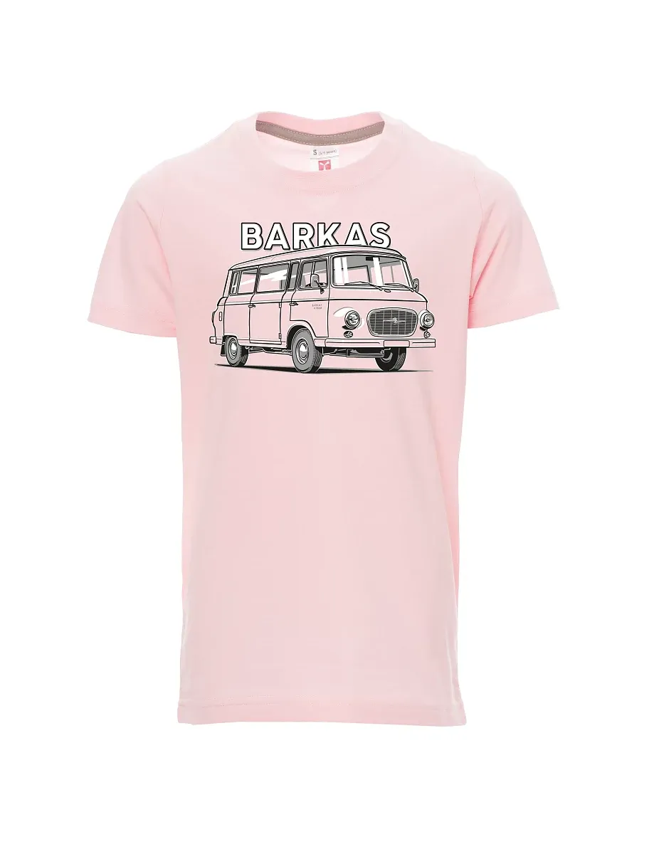 Světle růžové dětské tričko Barkas B1000