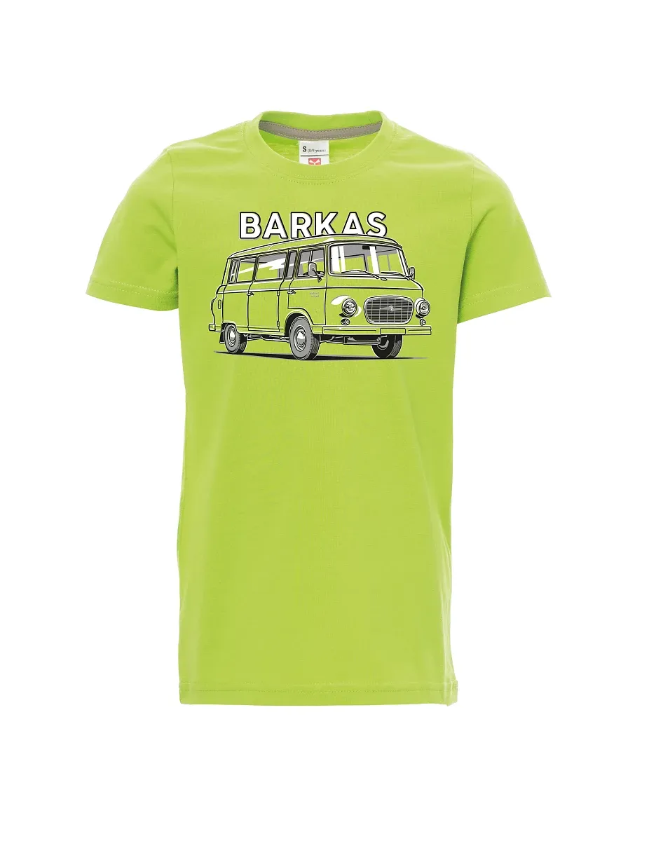 Světle zelené dětské tričko Barkas B1000