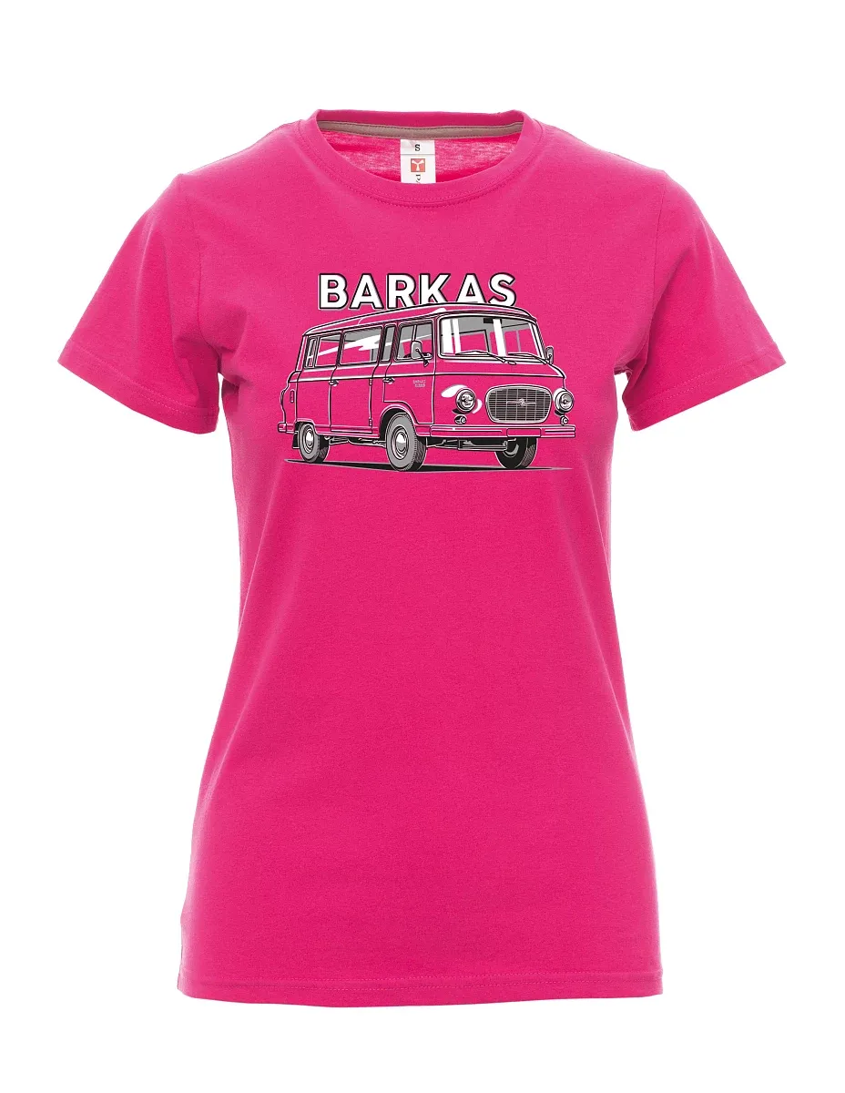 Růžové dámské tričko Barkas B1000