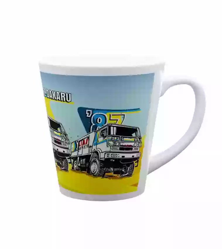 Keramický hrnek Liazka z Dakaru 1987 300 ml