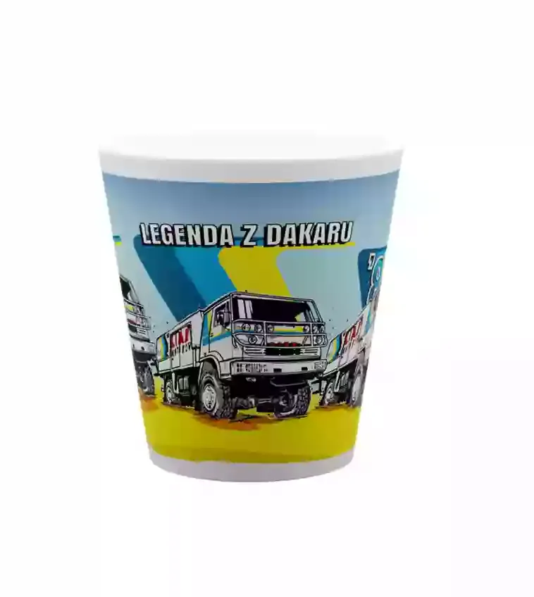 Keramický hrnek Liazka z Dakaru 1987 300 ml