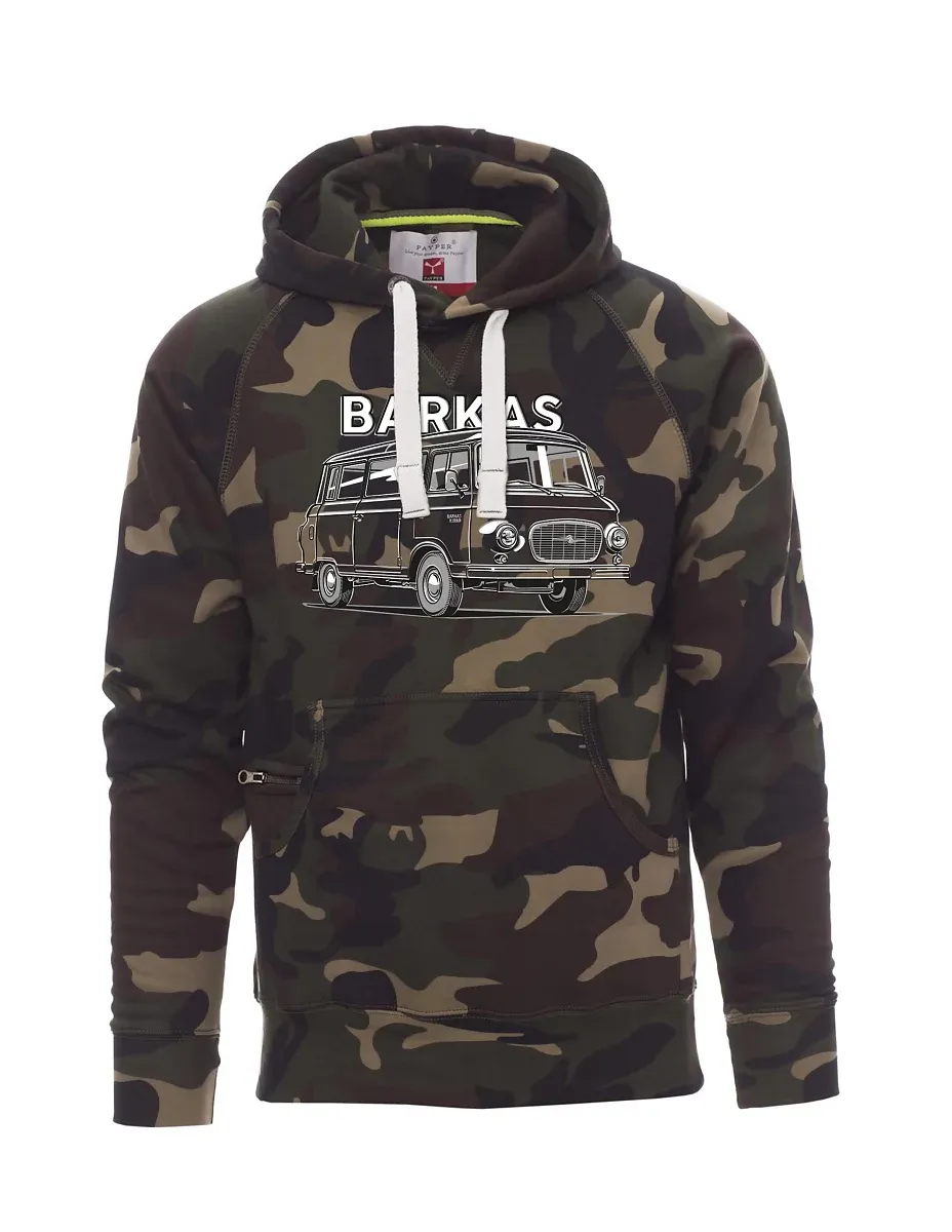 Maskáčová pánská mikina Barkas B1000