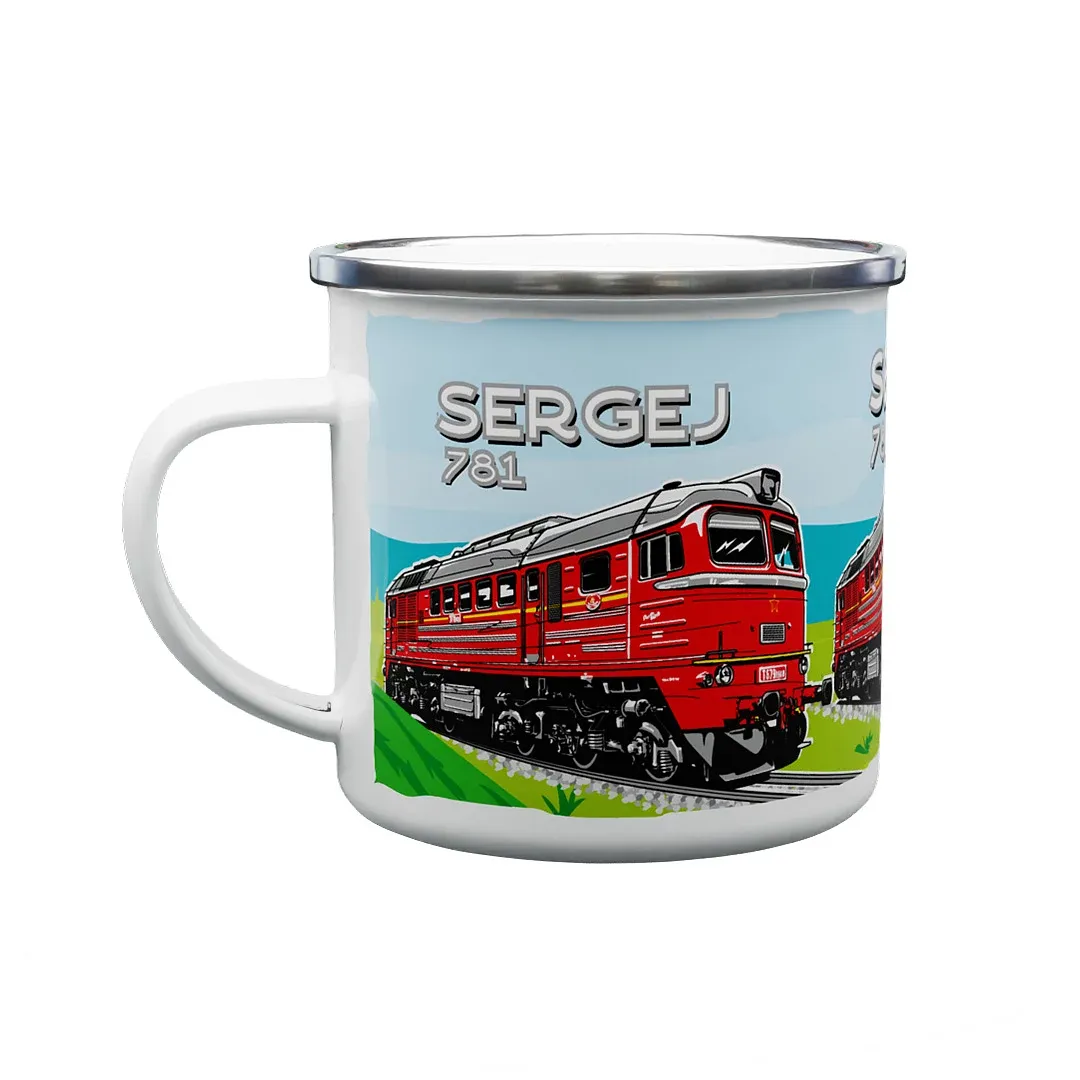 Dárkový zimní set Lokomotiva 781 "Sergej" (M62)