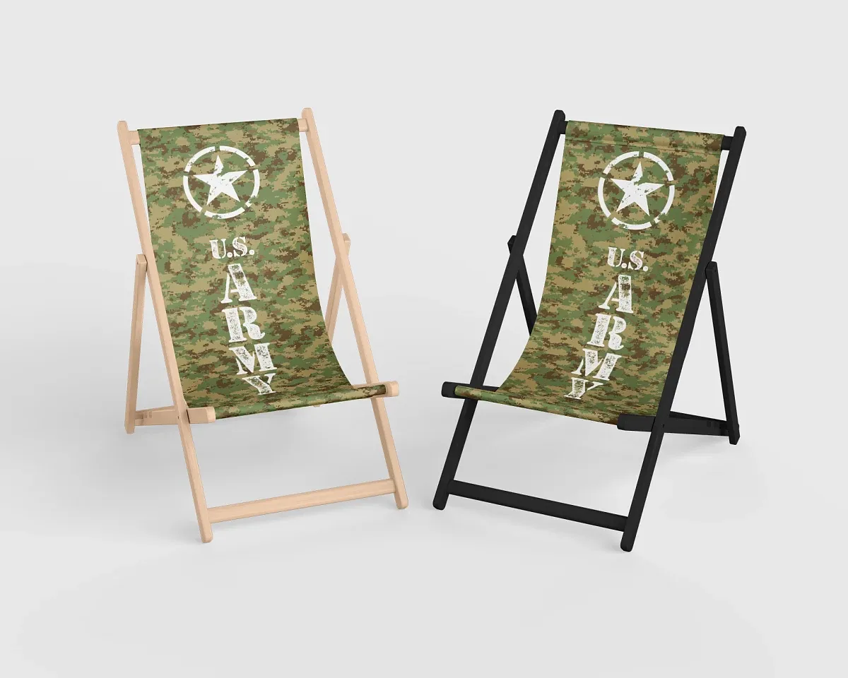 Lehátko U.S. Army kamufláž