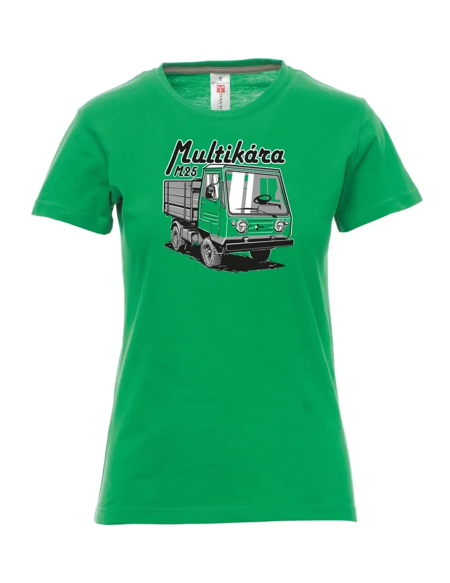 Zelené dámské tričko Multikára M25
