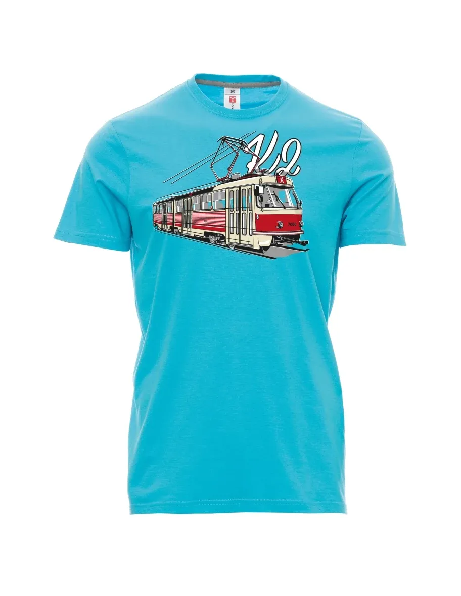 Atolové pánské tričko Tramvaj K2