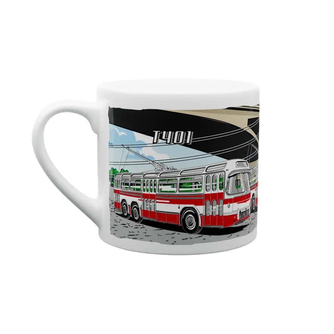Keramický hrnek Trolejbus  T401 170 ml