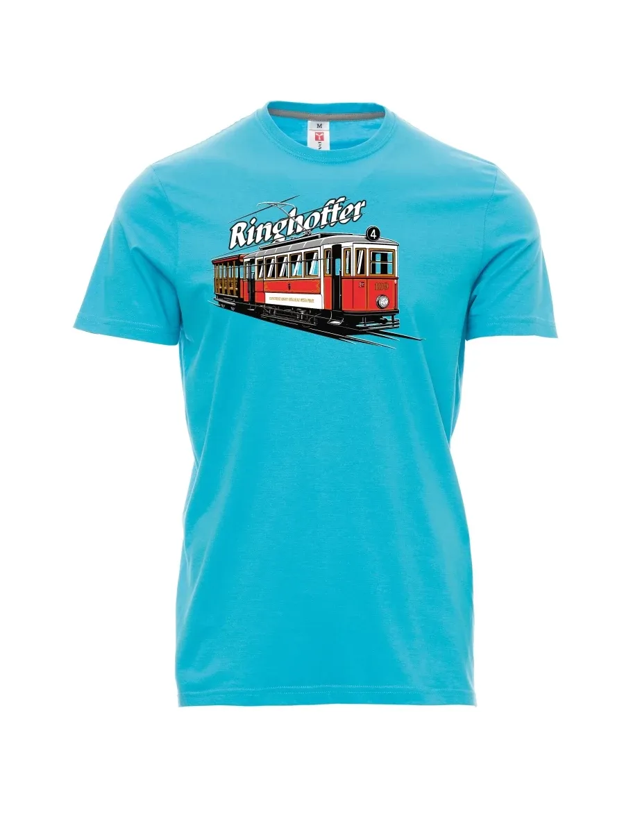 Atolové pánské tričko Tramvaj Ringhoffer