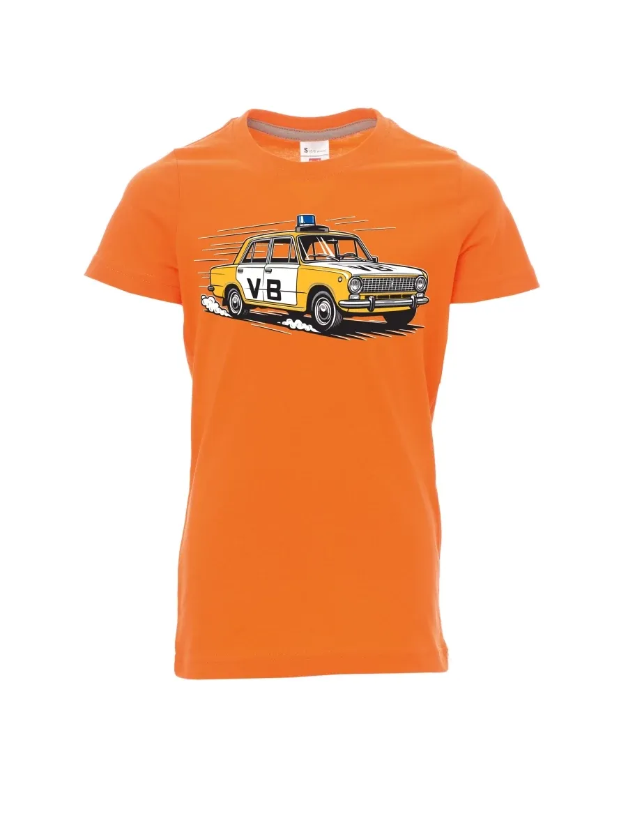 Oranžové dětské tričko Automobil VAZ 2101 VB
