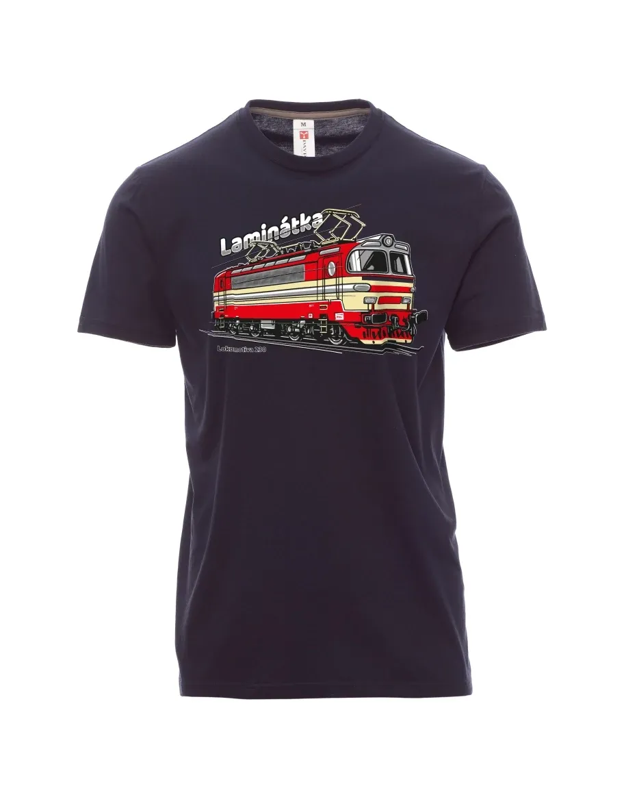 Navy pánské tričko Lokomotiva 230 „Laminátka“
