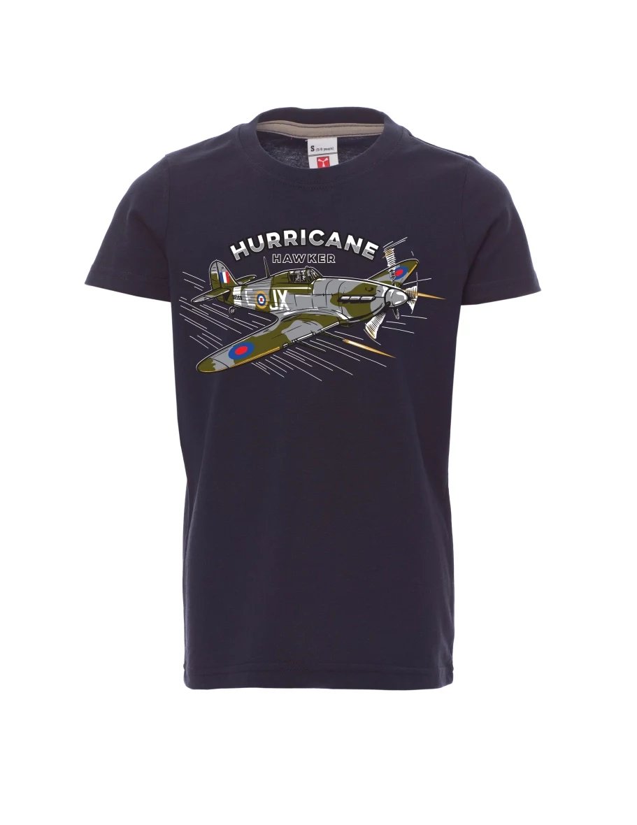 Navy dětské tričko Letadlo Hurricane Hawker