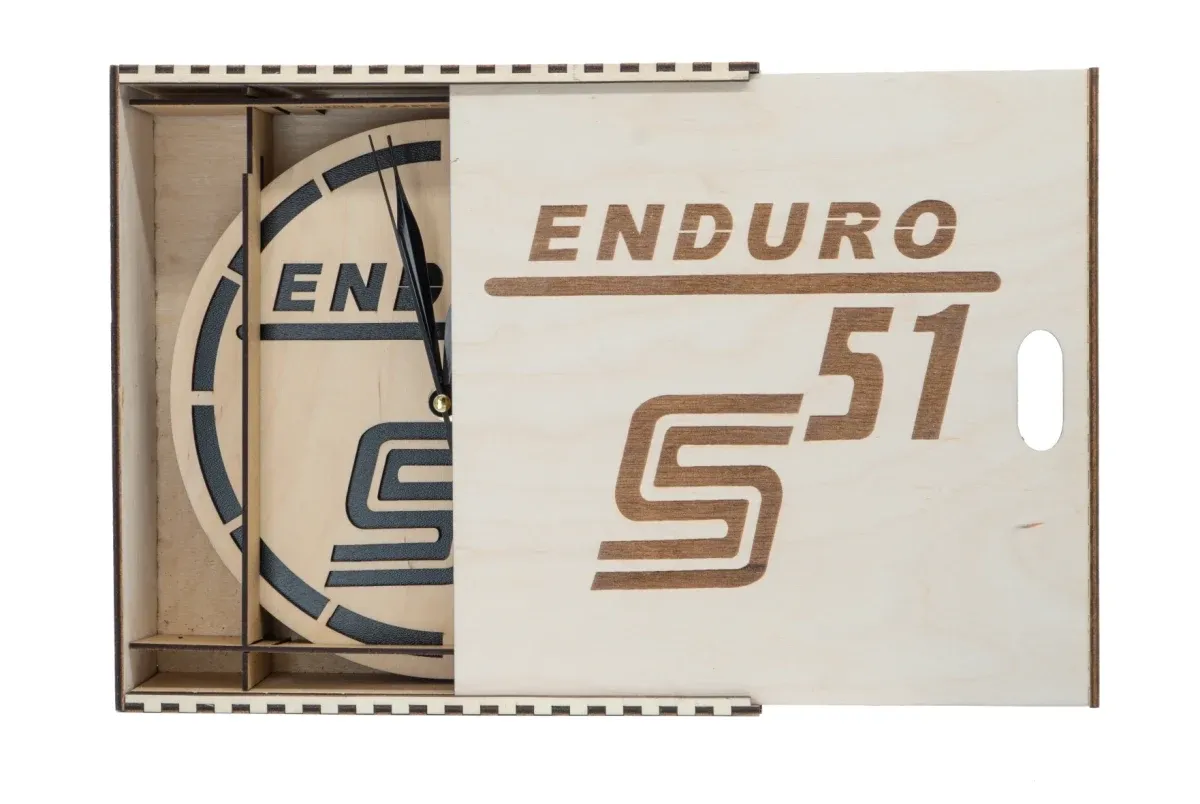 Dárkové balení pro dřevěné hodiny ENDURO S51 20 cm