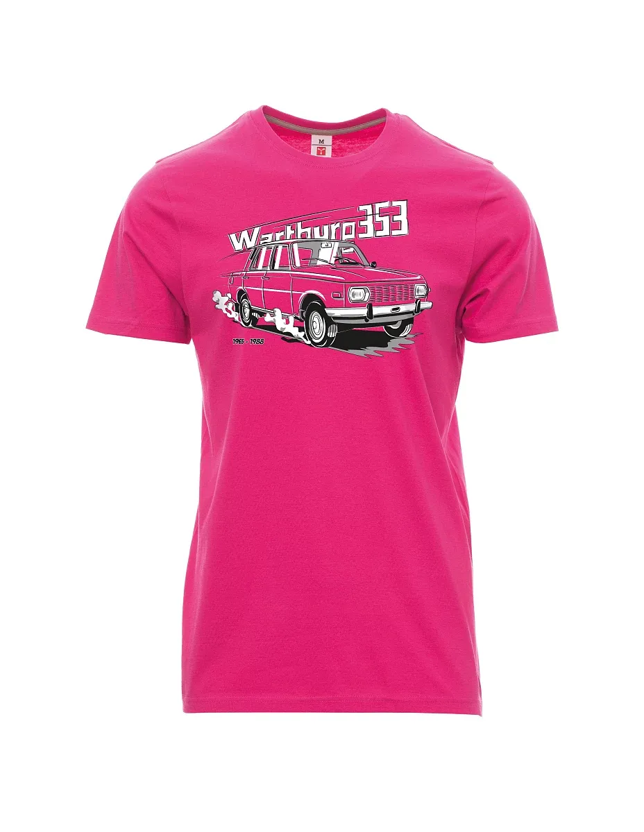 Růžové pánské tričko Wartburg 353