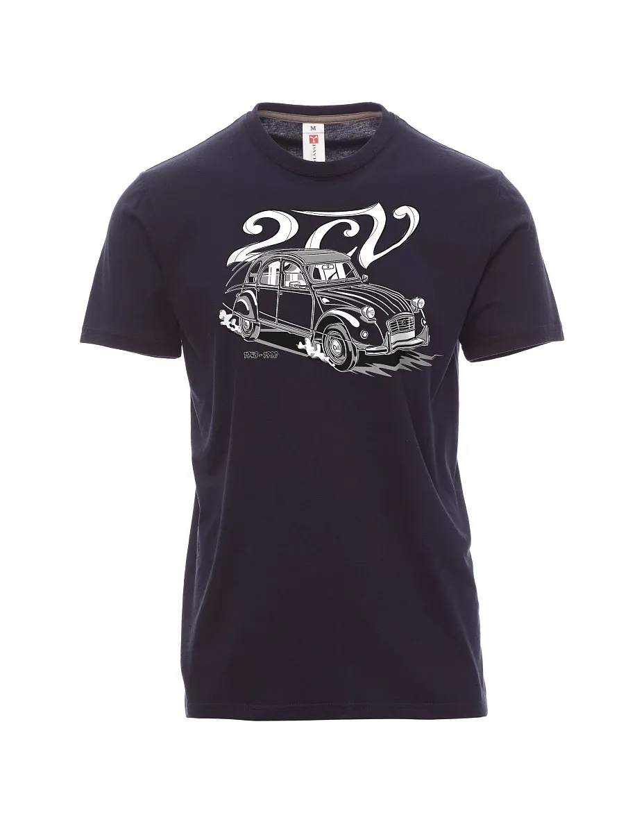 Navy pánské tričko 2CV