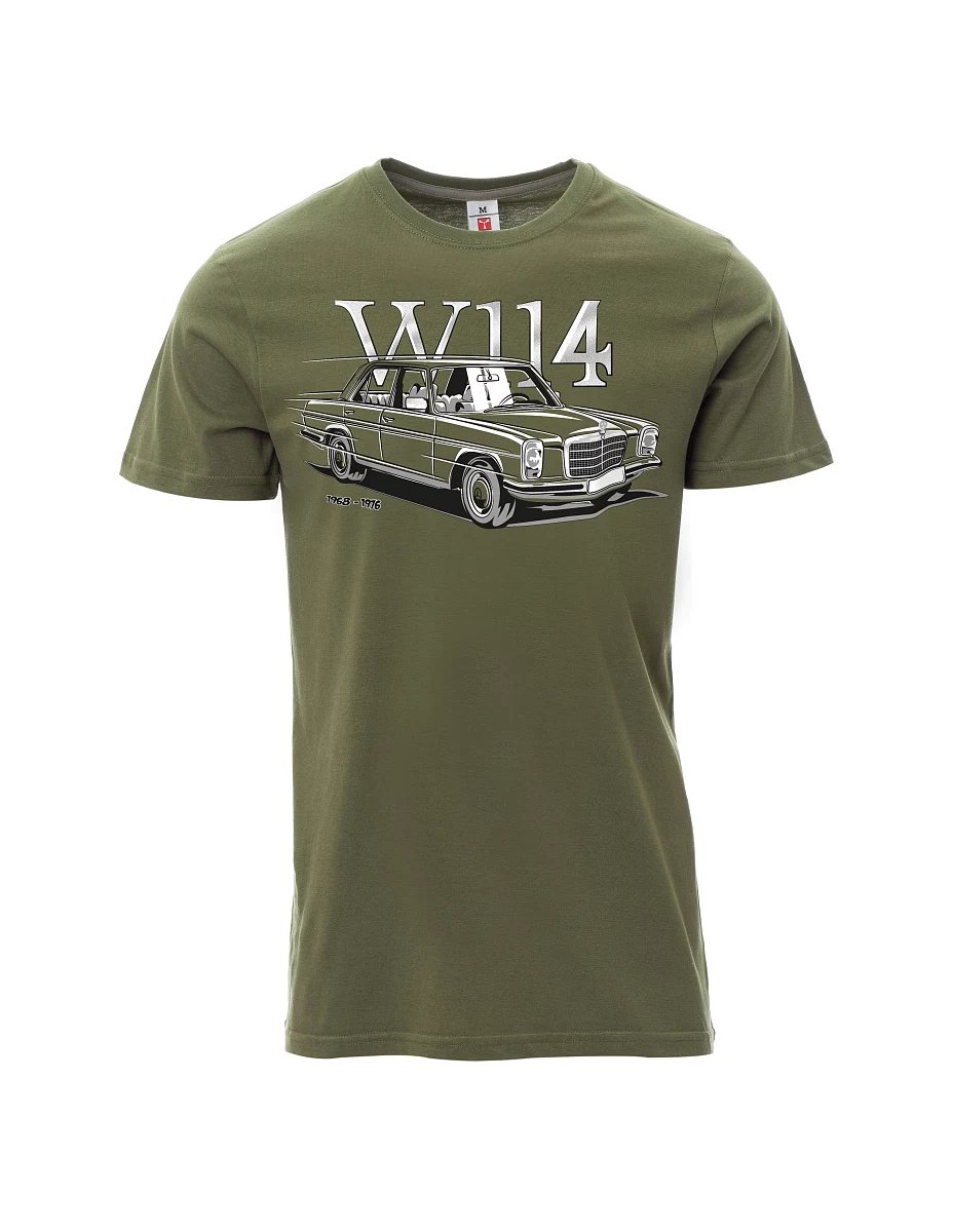 Khaki pánské tričko W114