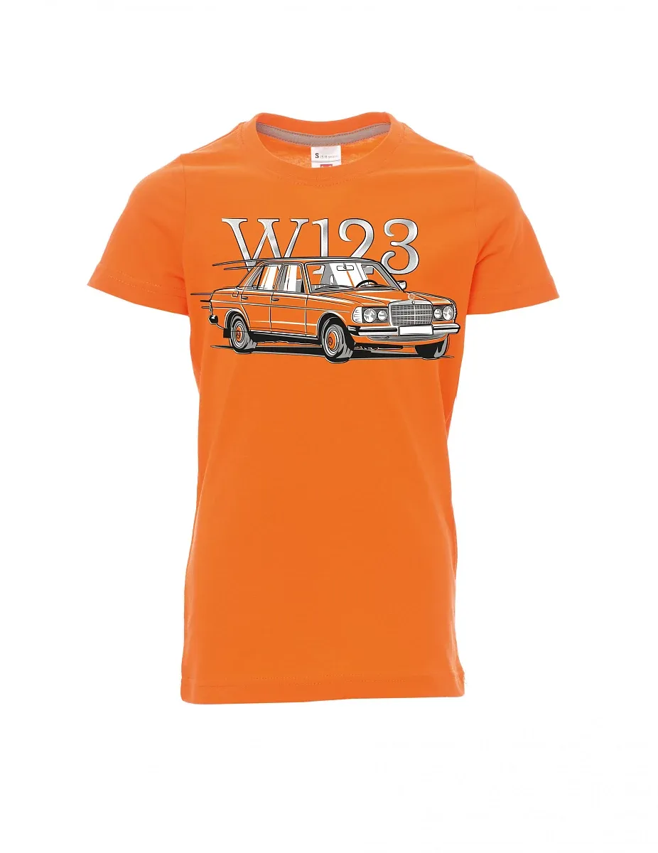 Oranžové dětské tričko W123