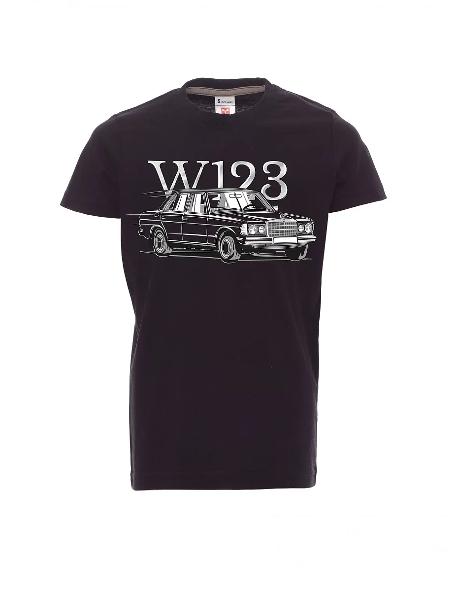 Černé dětské tričko W123