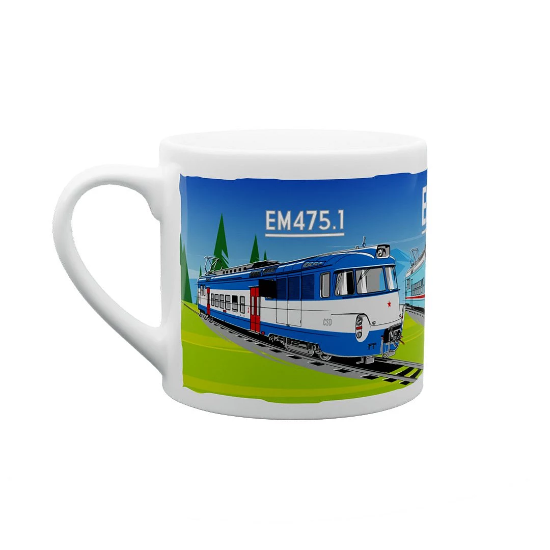 Keramický hrnek Elektrické jednotky 475.1 "Emilka" 170 ml