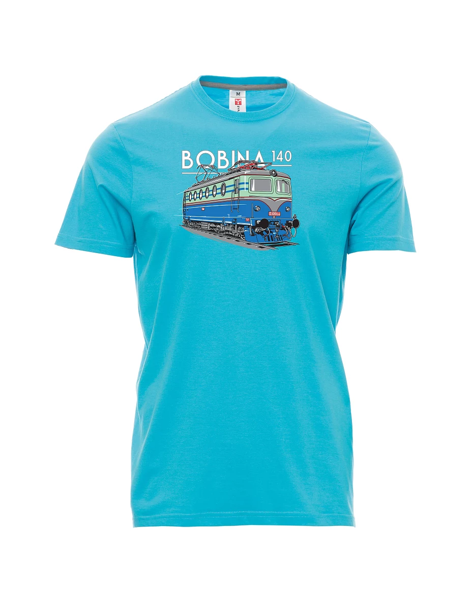 Atolové pánské tričko Lokomotiva 140 "Bobina"
