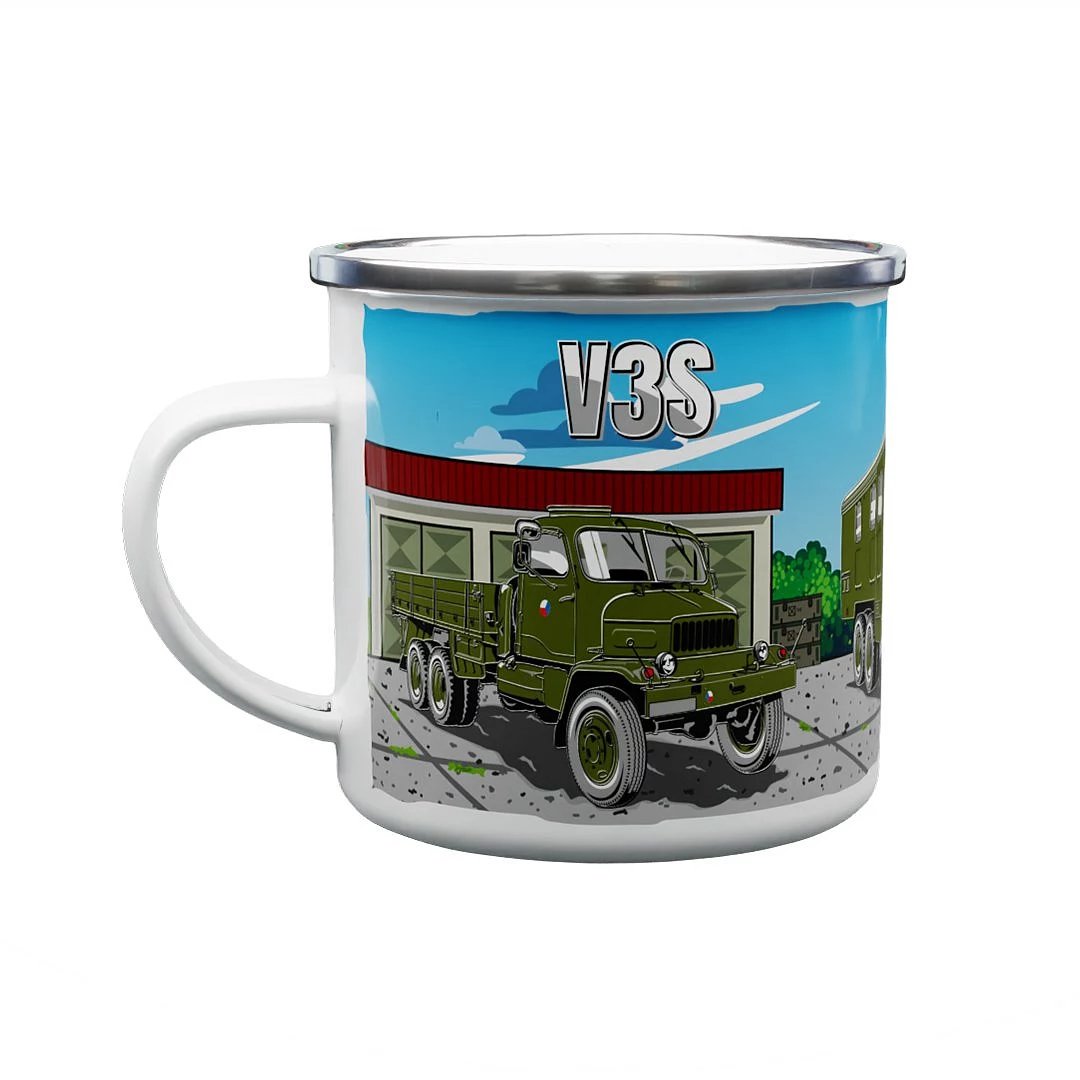 Plecháček Nákladní automobil V3S Valník  330 ml