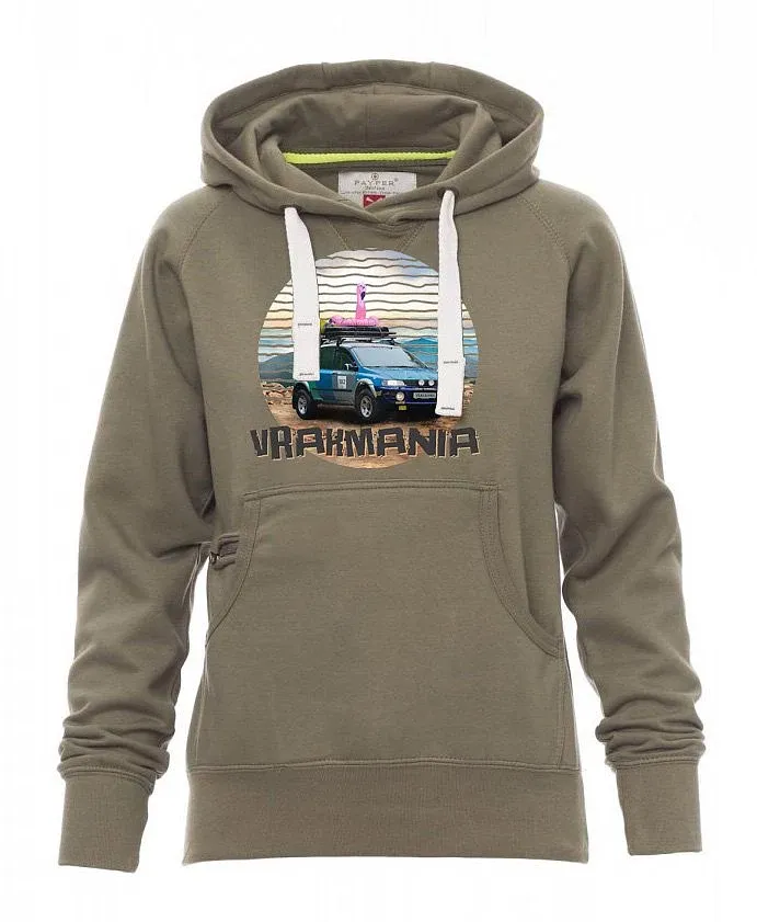 Khaki dámská mikina Vrakmania