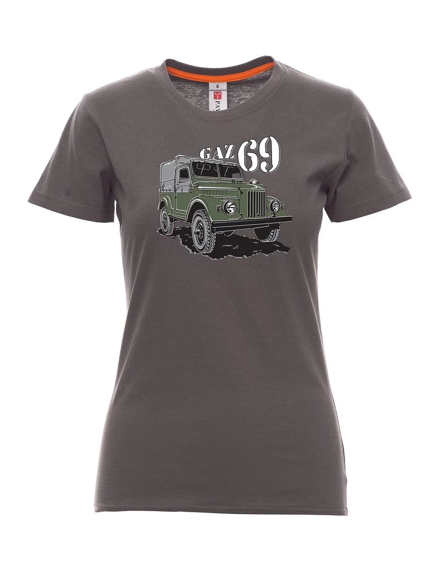 Kouřové dámské tričko GAZ 69