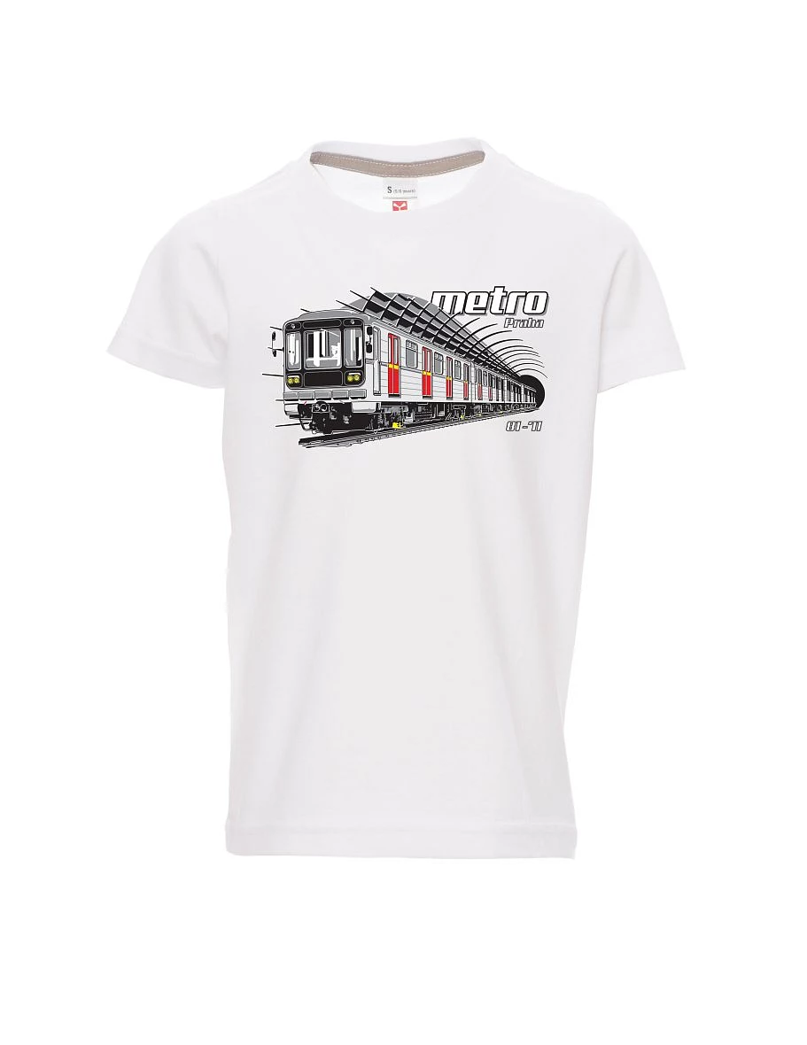 Bílé dětské tričko Metro 81-71