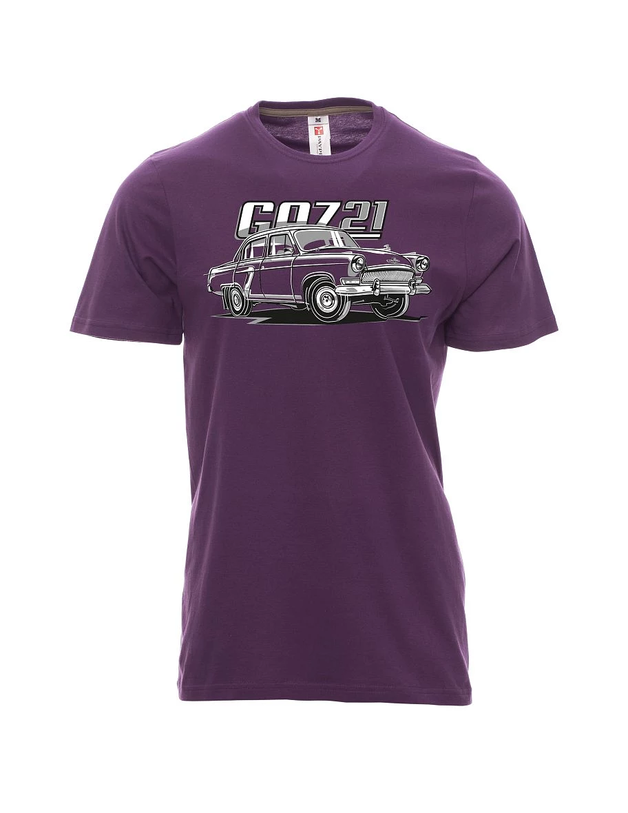 Fialové pánské tričko GAZ 21