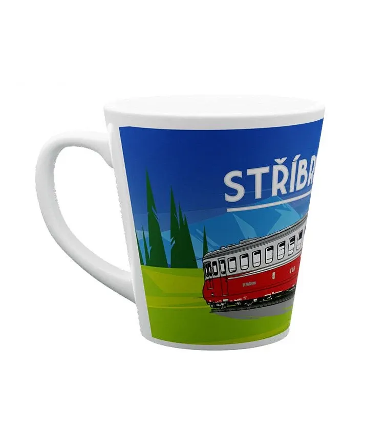 Keramický hrnek Stříbrný šíp M 260 001 300 ml
