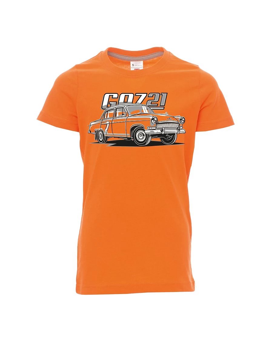 Oranžové dětské tričko GAZ 21