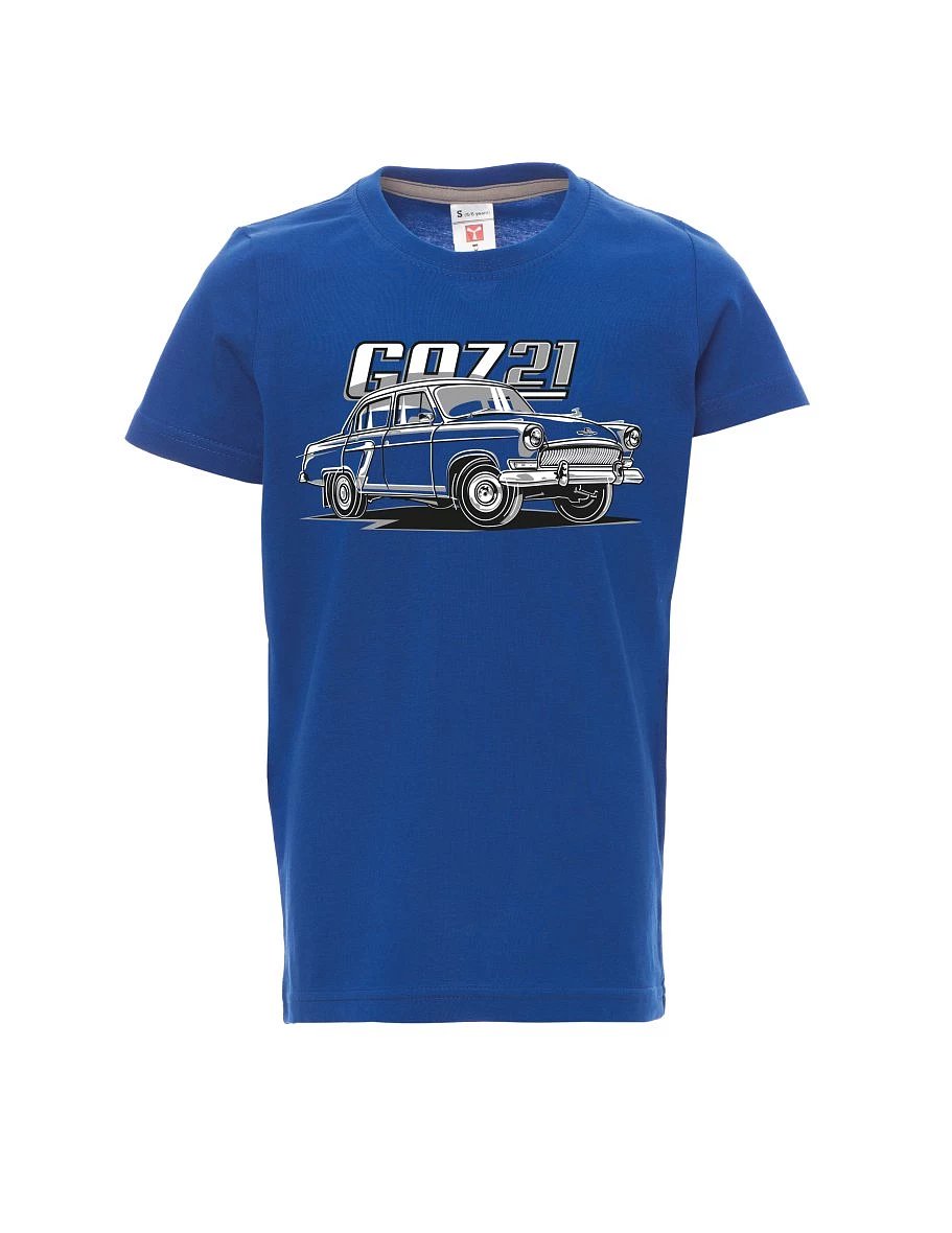 Modré dětské tričko GAZ 21