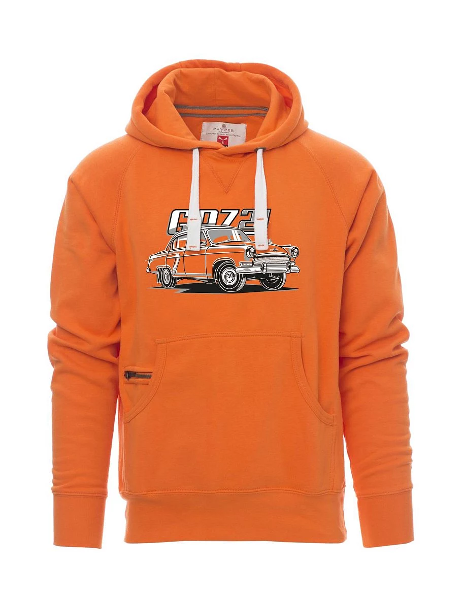 Oranžová pánská mikina GAZ 21