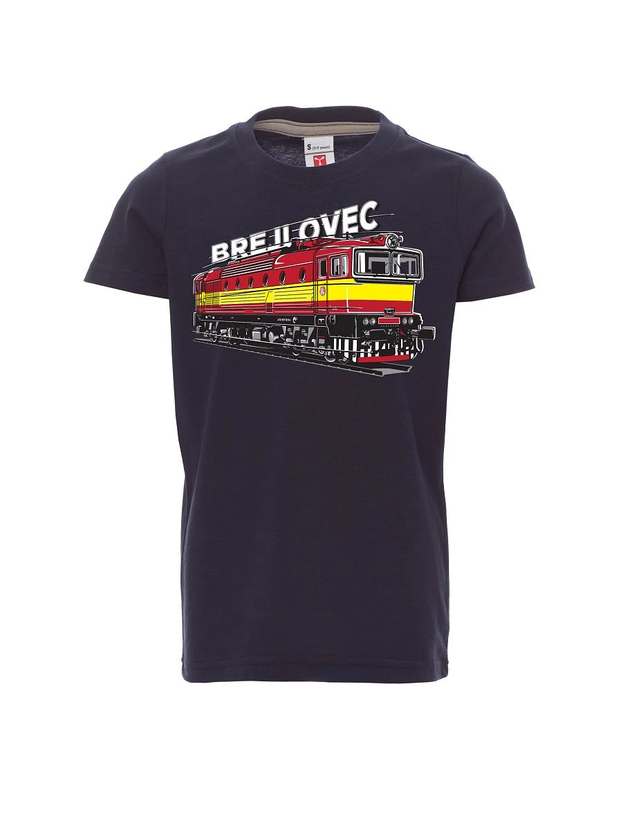 Navy dětské tričko Lokomotiva 753 "Brejlovec"